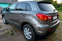 Mitsubishi ASX 2010–2023 Bagkofangerliste bag Carmos (2010-2019, rustfrit stål) foto 3