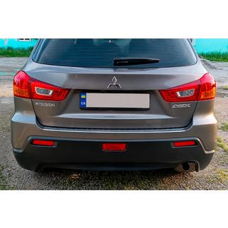 Bagkofangerliste bag Carmos (2010-2019, rustfrit stål) Mitsubishi ASX 2010–2023 foto 1