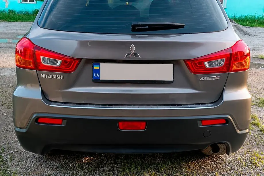 Mitsubishi ASX 2010–2023 Bagkofangerliste bag Carmos (2010-2019, rustfrit stål) Image