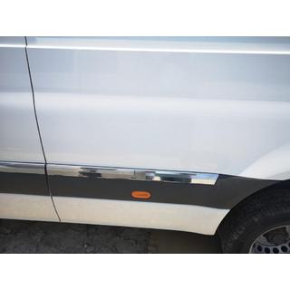 Dørlister i rustfrit stål (10 stk.) (ExtraLong) Mercedes Sprinter W907/W910 2018– foto 4