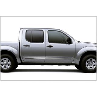 Dørlister (4 stk., rustfrit stål) Nissan Navara 2006–2015 foto 1