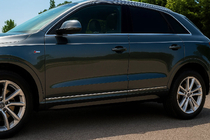 Audi Q3 2011–2019 Dørlister (4 stk., rustfrit stål) foto 1