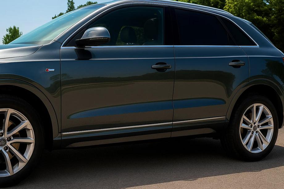 Audi Q3 2011–2019 Dørlister (4 stk., rustfrit stål) Image