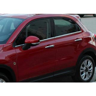 Rammeramme-lister i rustfrit stål (4 stk.)