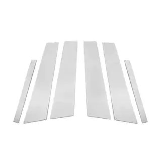 Dørstolpeafdækninger (6 stk., rustfrit stål) BMW 5-serie G30/G31 2017–2023 foto 2