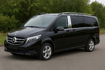 Mercedes Vito/V-klasse W447 2014– Dørstolpebeklædning (4 stk., rustfrit stål) foto 1