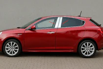 Alfa Romeo Giulietta 2010–2020 Dørstolpebeklædning (4 stk., rustfrit stål) foto 1