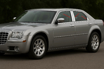 Chrysler C300 2004–2011 Dørstolpeafdækninger (6 stk., rustfrit stål) foto 1