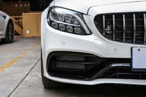 Mercedes C-klasse W205 2014–2021 Bodykit med diffuser (AMG C63-designs 2018-2021) foto 2
