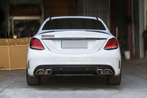 Mercedes C-klasse W205 2014–2021 Bodykit med diffuser (AMG C63-designs 2018-2021) foto 4