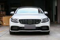 Mercedes C-klasse W205 2014–2021 Bodykit med diffuser (AMG C63-designs 2018-2021) foto 5