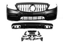 Mercedes C-klasse W205 2014–2021 Bodykit med diffuser (AMG C63-designs 2018-2021) foto 7