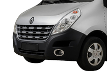Renault Master 2011–2023 Krom pyntelister til tågelygter Carmos (2 stk., rustfrit stål) foto 3
