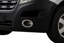Opel Movano 2010–2021 Krom pyntelister til tågelygter Carmos (2 stk., rustfrit stål) foto 1