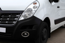 Opel Movano 2010–2021 Krom pyntelister til tågelygter Carmos (2 stk., rustfrit stål) foto 3