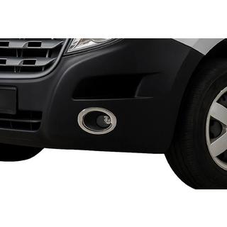 Krom pyntelister til tågelygter Carmos (2 stk., rustfrit stål) Opel Movano 2010–2021 foto 1