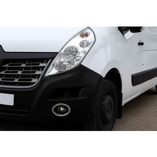 Krom pyntelister til tågelygter Carmos (2 stk., rustfrit stål) Nissan NV400 2010–2024 foto 3