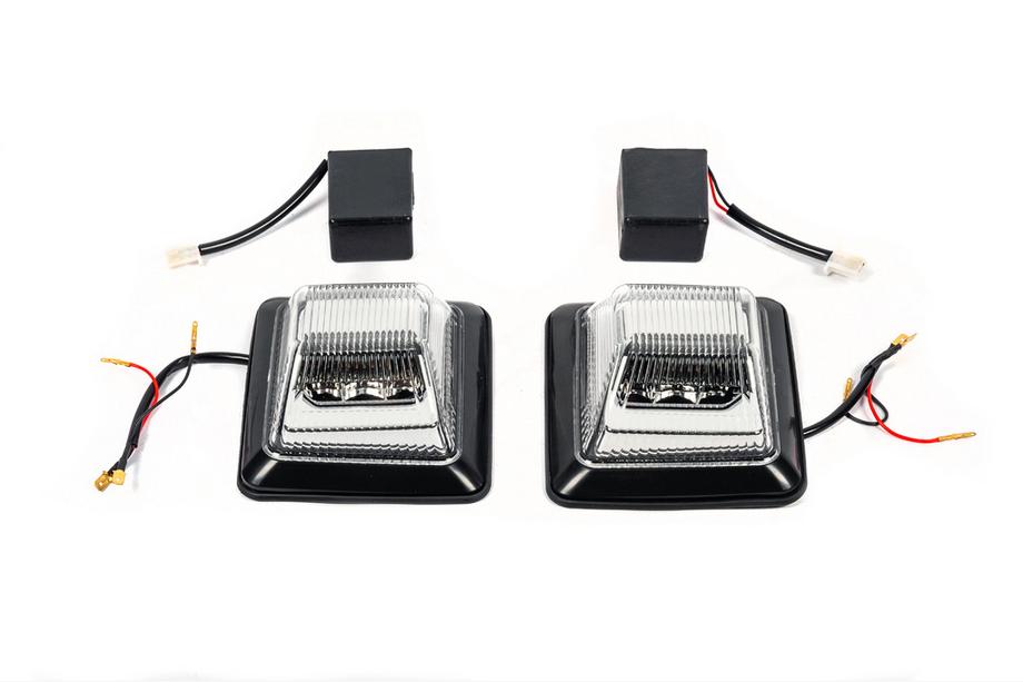 Mercedes G-Klasse W463 1990–2018 OEM Clear Design sideblinklys (2 stk.) Image