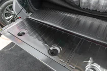 Toyota Land Cruiser 200 2007–2021 Sæt indsatser til bagagerum (rustfrit stål) foto 2