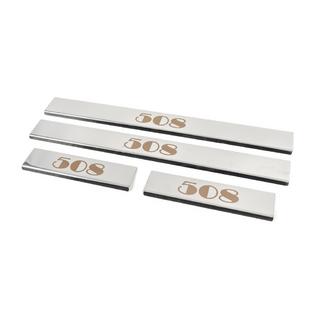 Dørtrinslister Carmos (4 stk., rustfrit stål) Peugeot 508 2010–2018 foto 2
