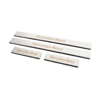 Dørtrinslister Carmos (4 stk., rustfrit stål) Mercedes C-class W204 2007–2015 foto 2