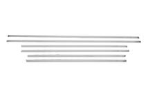 Mercedes E-class W212 2009–2016 Krom vindueslister (SW) (6 stk., rustfrit stål) foto 2