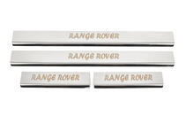 Range Rover III L322 2002–2012 Dørtrinslister (Carmos, 4 stk, rustfrit stål) foto 1