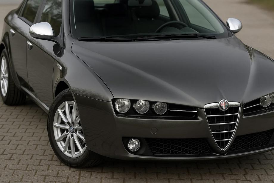 Alfa Romeo 159 2005–2011 Spejlkåber (2 stk., rustfrit stål) Carmos Image