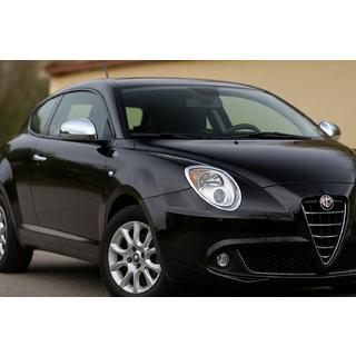Spejlkåber (2 stk., rustfrit stål) Carmos Alfa Romeo MiTo 2008–2018 foto 1