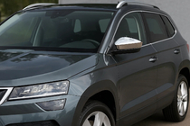 Skoda Karoq 2018– Spejlkåber (2 stk., rustfrit stål) Carmos foto 1