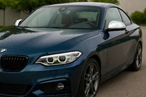 BMW 2-serie F22/F23 2014–2021 Spejlkåber (2 stk., rustfrit stål) Carmos foto 3