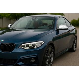 Spejlkåber (2 stk., rustfrit stål) Carmos BMW 2-serie F22/F23 2014–2021 foto 3