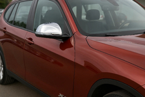 BMW X1 E84 2009–2015 Spejlkåber (2 stk., rustfrit stål) Carmos foto 1