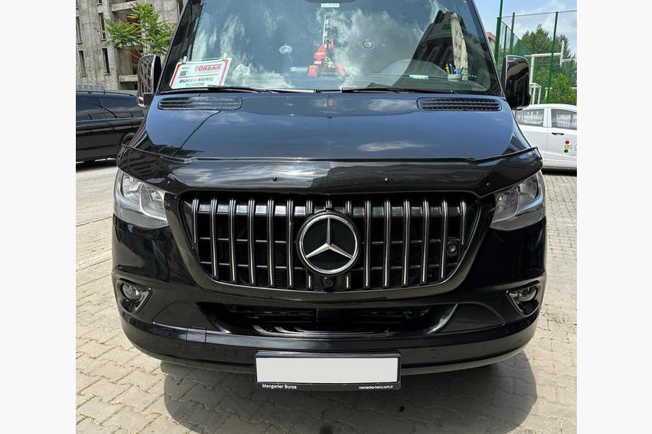 Mercedes Sprinter W907/W910 2018– Frontgrill Chrome Eco (budgetafdækning) Image