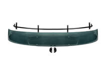 Volkswagen Crafter 2006–2016 Solskærm til forrude med ramme (halvgennemsigtig sort højglans, 5 mm) foto 1