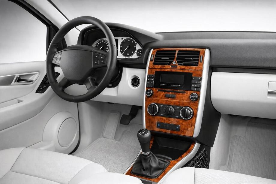 Mercedes B-class W245 2005–2011 Instrumentbordbeklædning Aluminium Image