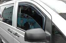 Mercedes Vito W639 2004–2014 Vindafvisere til vinduer, indstiksmodel Niken Luxury (2 stk.) foto 9