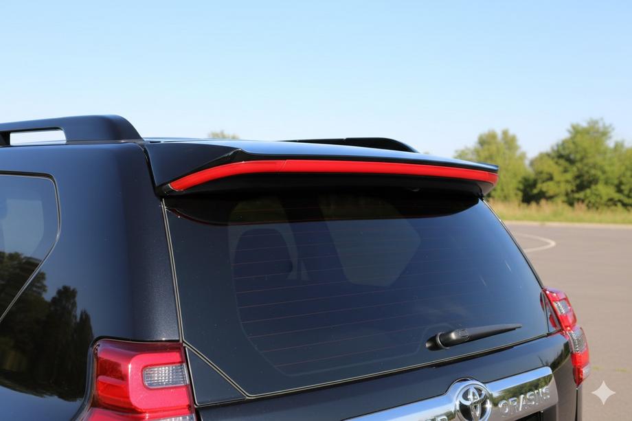 Toyota Land Cruiser Prado 150 2009–2023 Spoiler med Full LED Image