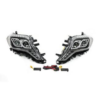 Forlygter Full LED (2013-2017, sæt med 2) Toyota Land Cruiser Prado 150 2009–2023 foto 1