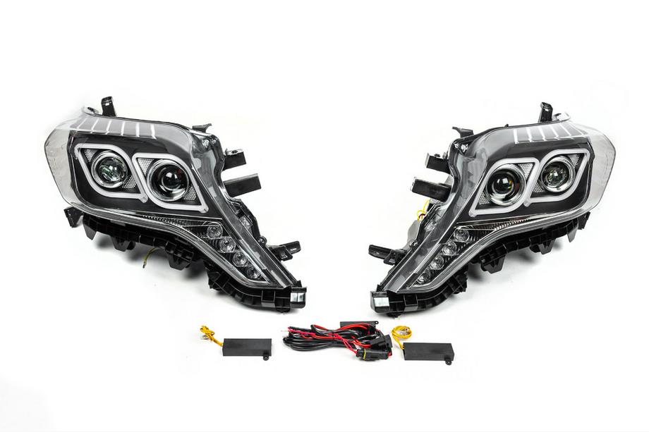 Toyota Land Cruiser Prado 150 2009–2023 Forlygter Full LED (2013-2017, sæt med 2) Image