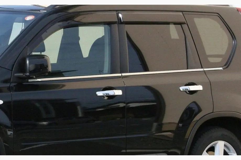 Nissan X-trail T31 2007–2014 B-varer Udvendig vindueskromliste Carmos Foto 1