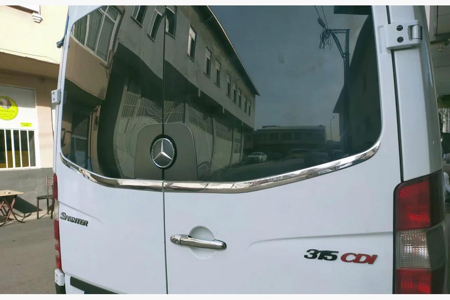 Mercedes Sprinter W906 2006–2018 Bagrude kantliste Carmos (2 stk., rustfrit stål) Foto 1