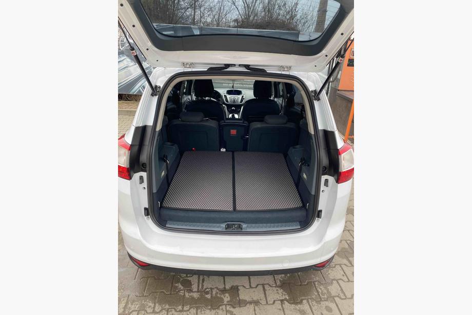 Ford C-Max/Grand C-Max 2010–2019 EVA bagagerumsmåtte til Grand (sort) Image