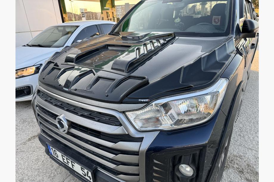 SsangYong Musso ІІ 2018– Motorhjelmscover Dragon (ABS) Image