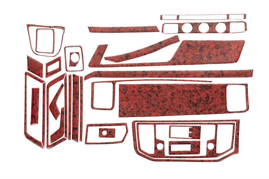 Volkswagen Crafter 2016– Instrumentbordlister (30 dele) Trælook Image