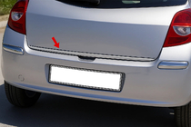 Renault Clio III 2005–2012 Bagagerumskantliste (rustfrit stål) foto 1