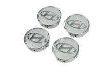 Hyundai Grå fælgcenterkapsler hyun60tur-sir (59 mm til 55 mm, 4 stk.) foto 2
