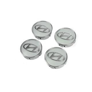 Grå fælgcenterkapsler hyun60tur-sir (59 mm til 55 mm, 4 stk.) foto 2
