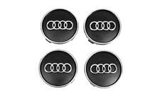 Audi Centercaps til fælge sorte au5955 (59 mm til 55 mm, 4 stk.) foto 1