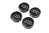 Audi Centercaps til fælge sorte au5955 (59 mm til 55 mm, 4 stk.) foto 2